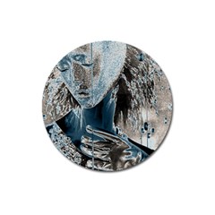 Feeling Blue Magnet 3  (round) by FunWithFibro