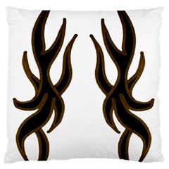 Dancing Fire Large Cushion Case (single Sided)  by coolcow