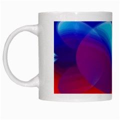 Planet Something White Coffee Mug by SaraThePixelPixie