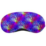 Rainbow Led Zeppelin Symbols Sleeping Mask Front