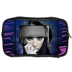 Fibro Brain Travel Toiletry Bag (two Sides) by FunWithFibro