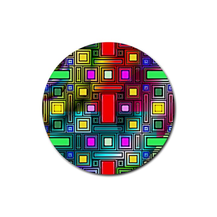 Abstract Modern Drink Coaster (Round)