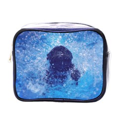 French Bulldog Swimming Mini Travel Toiletry Bag (one Side) by StuffOrSomething