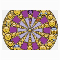 Circle Of Emotions Glasses Cloth (large) by FunWithFibro