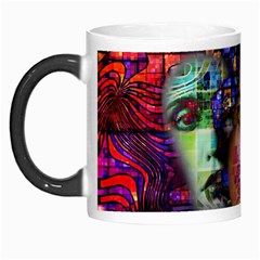 Artistic Confusion Of Brain Fog Morph Mug by FunWithFibro