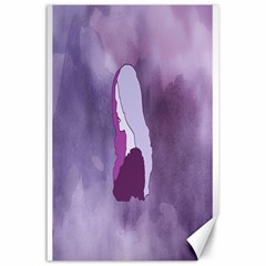 Profile Of Pain Canvas 24  X 36  (unframed) by FunWithFibro