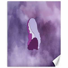 Profile Of Pain Canvas 11  X 14  (unframed) by FunWithFibro