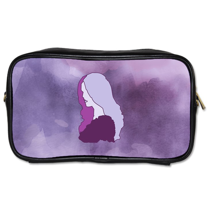 Profile Of Pain Travel Toiletry Bag (Two Sides)