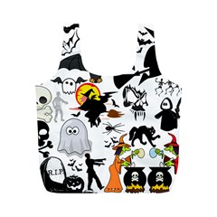 Halloween Mashup Reusable Bag (m) by StuffOrSomething