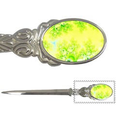 Sunny Spring Frost Fractal Letter Opener by Artist4God