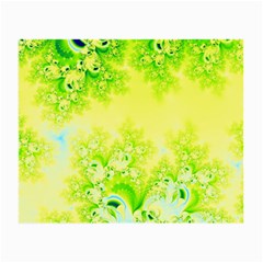 Sunny Spring Frost Fractal Glasses Cloth (small) by Artist4God