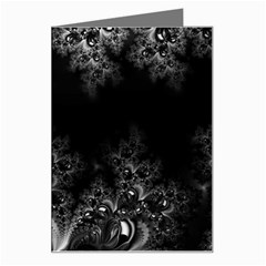 Midnight Frost Fractal Greeting Card by Artist4God