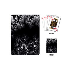 Midnight Frost Fractal Playing Cards (mini) by Artist4God