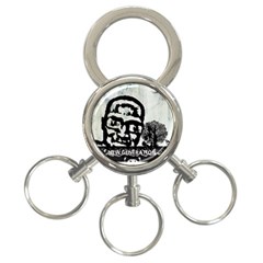 M G Firetested 3-ring Key Chain by holyhiphopglobalshop1