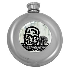 M G Firetested Hip Flask (round) by holyhiphopglobalshop1