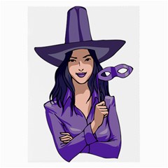 Purple Witch Glasses Cloth (large) by FunWithFibro