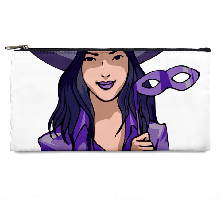 Purple Witch Pencil Case