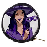 Purple Witch Mini Makeup Case Front