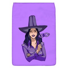 Purple Witch Removable Flap Cover (large) by FunWithFibro