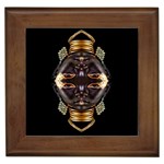 African Goddess Framed Ceramic Tile Front