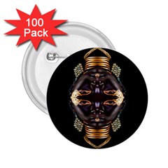 African Goddess 2 25  Button (100 Pack) by icarusismartdesigns