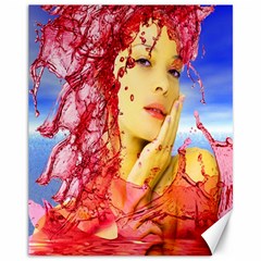 Tears Of Blood Canvas 11  X 14  (unframed) by icarusismartdesigns