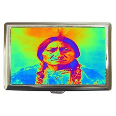 Sitting Bull Cigarette Money Case by icarusismartdesigns