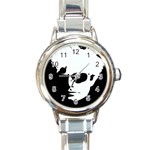 Warhol Round Italian Charm Watch Front