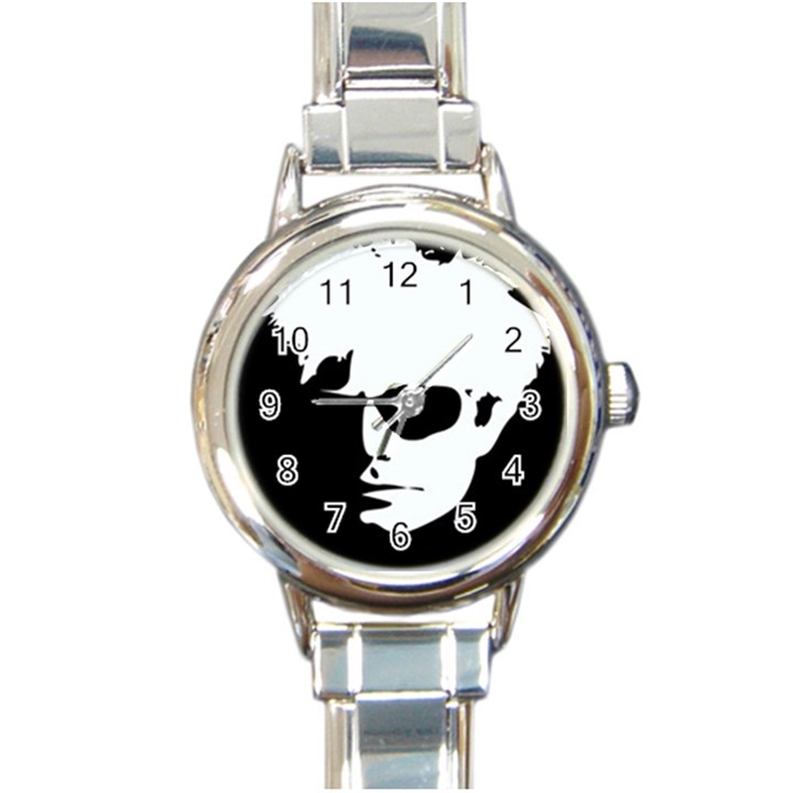 Warhol Round Italian Charm Watch