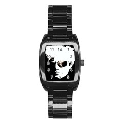 Warhol Stainless Steel Barrel Watch by icarusismartdesigns