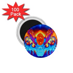 Escape From The Sun 1 75  Button Magnet (100 Pack) by icarusismartdesigns