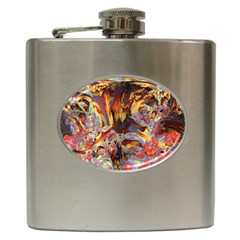 Abstract 4 Hip Flask by icarusismartdesigns