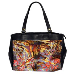 Abstract 4 Oversize Office Handbag (two Sides) by icarusismartdesigns