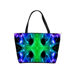 Alien Snowflake Large Shoulder Bag by icarusismartdesigns