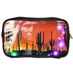 Ghost Dance Travel Toiletry Bag (one Side) by icarusismartdesigns