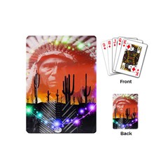 Ghost Dance Playing Cards (mini) by icarusismartdesigns