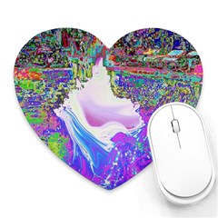 Splash1 Mouse Pad (heart) by icarusismartdesigns