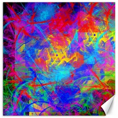 Colour Chaos  Canvas 20  X 20  (unframed) by icarusismartdesigns