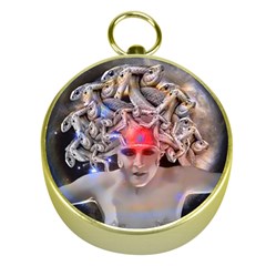 Medusa Gold Compass by icarusismartdesigns