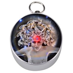 Medusa Silver Compass by icarusismartdesigns