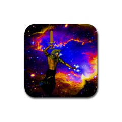 Star Fighter Drink Coaster (square) by icarusismartdesigns