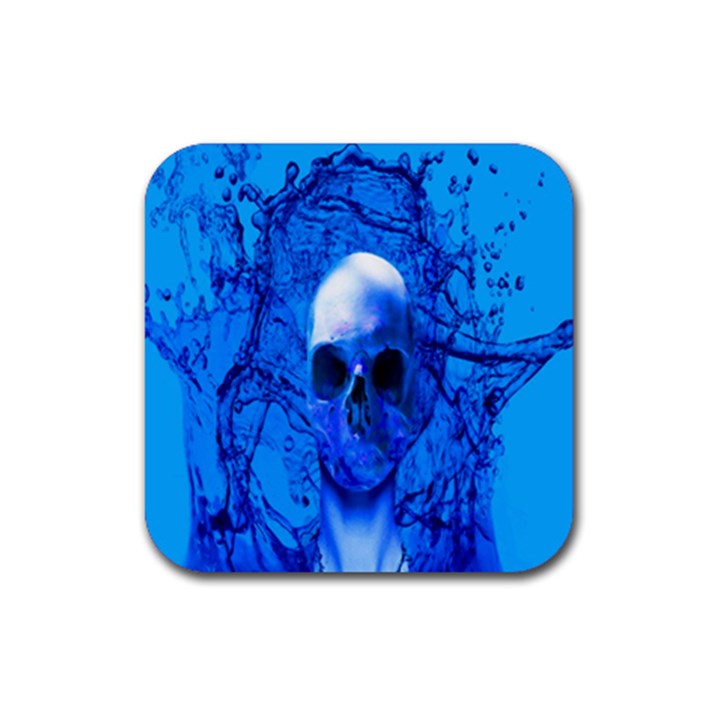 Alien Blue Drink Coaster (Square)