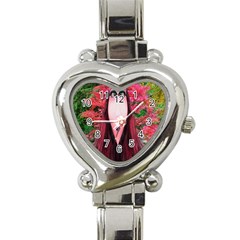 Tree Spirit Heart Italian Charm Watch  by icarusismartdesigns