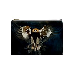 Golden Eagle Cosmetic Bag (medium) by JUNEIPER07