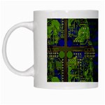 Binary Communication White Coffee Mug Left