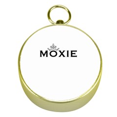 Moxie Logo Gold Compass by MiniMoxie