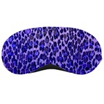 Blue Leopard  Sleeping Mask Front