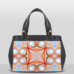 Fractal Abstract  Oversize Office Handbag (two Sides) by OCDesignss