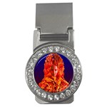 Organic Meditation Money Clip (CZ) Front