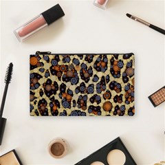 Cheetah Abstract Cosmetic Bag (small) by OCDesignss